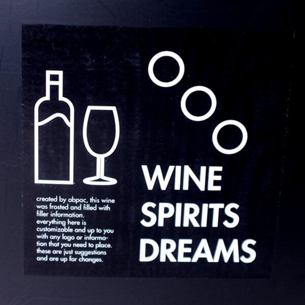 Wine Gift Box (Custom Graphics) - 422 x 422 x 150mm - Image 5